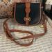 Dooney & Bourke Bags | Dooney & Bourke Vintage Awl Pebbled Leather Over Under Mable Crossbody Bag/Purse | Color: Black/Brown | Size: Os