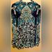 Free People Dresses | Free People Paisley Tunic Dress! Final Sale! | Color: Blue/Green | Size: S