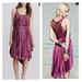 Free People Dresses | Free People Cast Your Net Weave Back Tie Die Dress | Color: Pink/Purple | Size: S