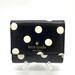 Kate Spade Bags | Kate Spade New York Cedar Street Dot Tavy Small Crosshatch Calf Leather Wallet~ | Color: Black/Cream | Size: Os