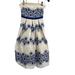 Anthropologie Dresses | Anthropologie Moulinette Soeurs Forget Me Not Floral Strapless Dress Size 0 | Color: White | Size: 0