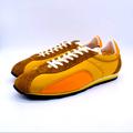 Coach Shoes | Coach Men’s Colourblock Satin Suede G1742 Sneakers | Color: Brown/Orange | Size: 13