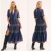 Free People Dresses | Free People Rare Feelings Maxi Dress | Color: Blue | Size: Xs