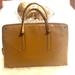 Gucci Bags | Gucci Vintage Authentic Rare Leather Satchel | Color: Tan/White | Size: Os