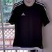Adidas Shirts | Adidas Estro 15 Jersey Black Size Small Climalite T Shirt 3 Stripes Soccer | Color: Black/White | Size: S