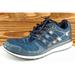 Adidas Shoes | Adidas Size 8.5 M Blue Lace Up Running Fabric Women Shoe 789005 | Color: Blue | Size: 8.5
