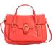 Coach Bags | Coach Campbell Leather Flap Satchel | Color: Gold/Orange | Size: Os