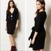 Anthropologie Dresses | Black Jersey Wrap Dress | Color: Black | Size: Xs
