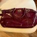 Coach Bags | Beautiful Patent Leather Coach Purse | Color: Gold/Red | Size: Os