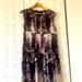 Zara Dresses | Italian Designer Maxi Dress Nwot | Color: Cream/Purple | Size: S