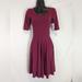 Lularoe Dresses | 3/$50 - Lularoe Nicole Dress - Xxs - Nwt | Color: Red | Size: Xxs
