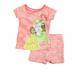 Disney Pajamas | Disney Girls Pink Princesses 2-Piece Pajamas Size: 2t | Color: Pink | Size: 2tg