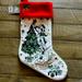Disney Holiday | Disney Christmas Mickey Mouse, Pluto And Chip And Dale Stocking One Size | Color: Green/Red | Size: Os