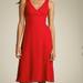 J. Crew Dresses | J.Crew Sophia Party Dress, Petite Size 0 Red | Color: Red | Size: 0p