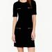 J. Crew Dresses | Jcrew Gold Zip Pocket Dress | Color: Black/Gold | Size: 8