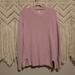 Lululemon Athletica Sweaters | Lululemon Merino Wool-Blend Ribbed Crewneck Sweater | Color: Pink | Size: 6