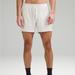 Lululemon Athletica Shorts | 2nd Restock Lululemon Men’s License To Train” Short 5” Inseam Linerless (L) Bone | Color: Cream/White | Size: L