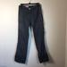 Anthropologie Pants & Jumpsuits | Anthropologie Linen Pants Trousers Dark Navy Blue Womens Size 00 | Color: Blue/Gray | Size: 00