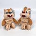 Disney Toys | Disney Store Mini Bean Bag Chip And Dale Plush Toy New | Color: Brown | Size: One Size