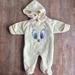 Disney One Pieces | Baby Girl Bundle Of Two Snowsuits Winter Outfit Size 0-6 Months | Color: Yellow | Size: 3-6mb