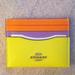 Coach Accessories | Coach Slim Id Card Case In Colorblock, Nwt | Color: Orange/Yellow | Size: 4" (L) X 3" (H)