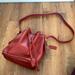 Coach Bags | Coach Red Leather Vintage Bucket Bag No. H6b-9952 | Color: Red | Size: Os