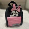 Disney Bags | Disney Women's Minnie Mouse Graphic Mini Backpack, Black | Color: Black/Pink | Size: Os