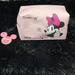 Disney Bags | Disney The Crme Shop Pastel Pink Mickey Mouse & Minnie Mouse Large Makeup Bag | Color: Pink/White | Size: Os