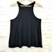 Free People Tops | Free People Intimately Tank Top Womens S Black Rib Knit Racerback La Nite Grunge | Color: Black | Size: S