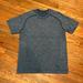 Lululemon Athletica Shirts | Lululemon Metal Tech Surge Size Large | Color: Blue/White | Size: L