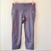 Athleta Pants & Jumpsuits | Athleta Relay Crop Workout Pants | Color: Purple | Size: Xs