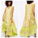 Free People Dresses | Free People Boho Hanalei Bay Maxi Dress Small | Color: Green/Yellow | Size: S