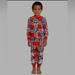 Disney Pajamas | Briefly Stated Kids' Mickey Mouse Matching Family Pajamas Set Red Disney Fleece | Color: Red/White | Size: Various