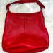 Coach Bags | Authentic Coach Penelope Hobo Shoulder Bag Red Pebbled Leather | Color: Red | Size: Os