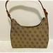 Dooney & Bourke Bags | Dooney & Bourke Vtg Signature Tan Satchel Bag Leather Trim #H2664924 | Color: Brown/Tan | Size: Os