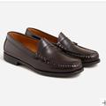 J. Crew Shoes | J Crew Size 11.5 Camden Leather Casual Loafers In Leather Av166 | Color: Brown | Size: 11.5