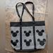 Disney Bags | Disney Parks Authentic Original Mickey Mouse Heads Tote- Black & White, One Size | Color: Black/White | Size: Os