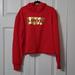 Levi's Shirts & Tops | Levi's Red Hoodie Sweatshirt W/ Gold "Levi's" Logo,Kids Large(12-13 Years), Nwot | Color: Gold/Red | Size: Lg