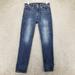 American Eagle Outfitters Jeans | American Eagle Outfitters Jeans Mens 28x30 Skinny Stretch Faded Blue Low Rise | Color: Blue | Size: 28