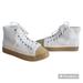 American Eagle Outfitters Shoes | American Eagle Women's High Top Sneakers Faux Fur White Size 8 New | Color: White | Size: 8