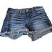 American Eagle Outfitters Shorts | American Eagle Womens Cut-Off Shortie Shorts Super Stretch Low Rise Blue Size 2 | Color: Blue | Size: 2