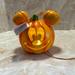 Disney Holiday | Disney: Small Light Up Pumpkin | Color: Green/Orange | Size: Os