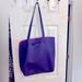 Kate Spade Bags | Kate Spade Leather Tote Bag In Purple/Blue With Pink Lining | Color: Pink/Purple | Size: Os