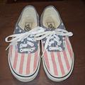 Vans Shoes | American Flag Vans | Color: Blue/White | Size: 6