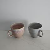 Anthropologie Dining | Anthropologie Pink & Blue Drip Glaze Ceramic Mug Bundle Of 2 | Color: Blue/Pink | Size: Os