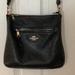 Coach Bags | Coach Black Crossbody Pebble Leather Purse In Good Used Condition Color Black | Color: Black | Size: Os
