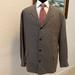 Burberry Suits & Blazers | Burberry 4 Button Light Weight Blazer 95% New Wool And 5% Polyamide Size 54 Us | Color: Green/Tan | Size: 54r