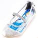 Disney Shoes | Disney Girls Princess Cinderella Shoes | Color: Gray/White | Size: 12