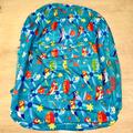 Disney Bags | Enchanted Tiki Room Backpack Birds Blue Disney Parks Bag Tiki Masks Jose Pierre | Color: Blue/Red | Size: Os