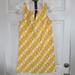 J. Crew Dresses | J. Crew Woman's Sleeveless Mini Shirt Dress, Size: 0 Color: Yellow | Color: Yellow | Size: 0